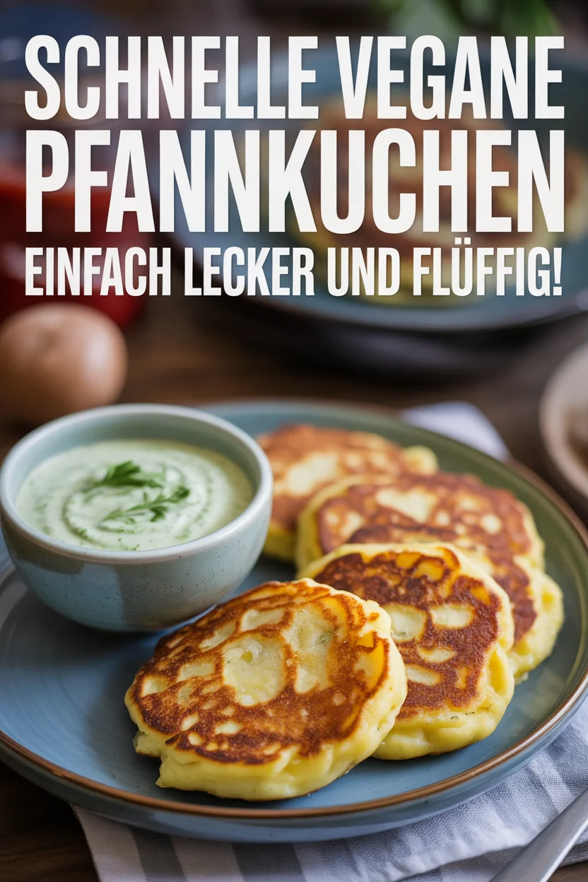 Schnelle vegane Pfannkuchen – einfach lecker und fluffig!