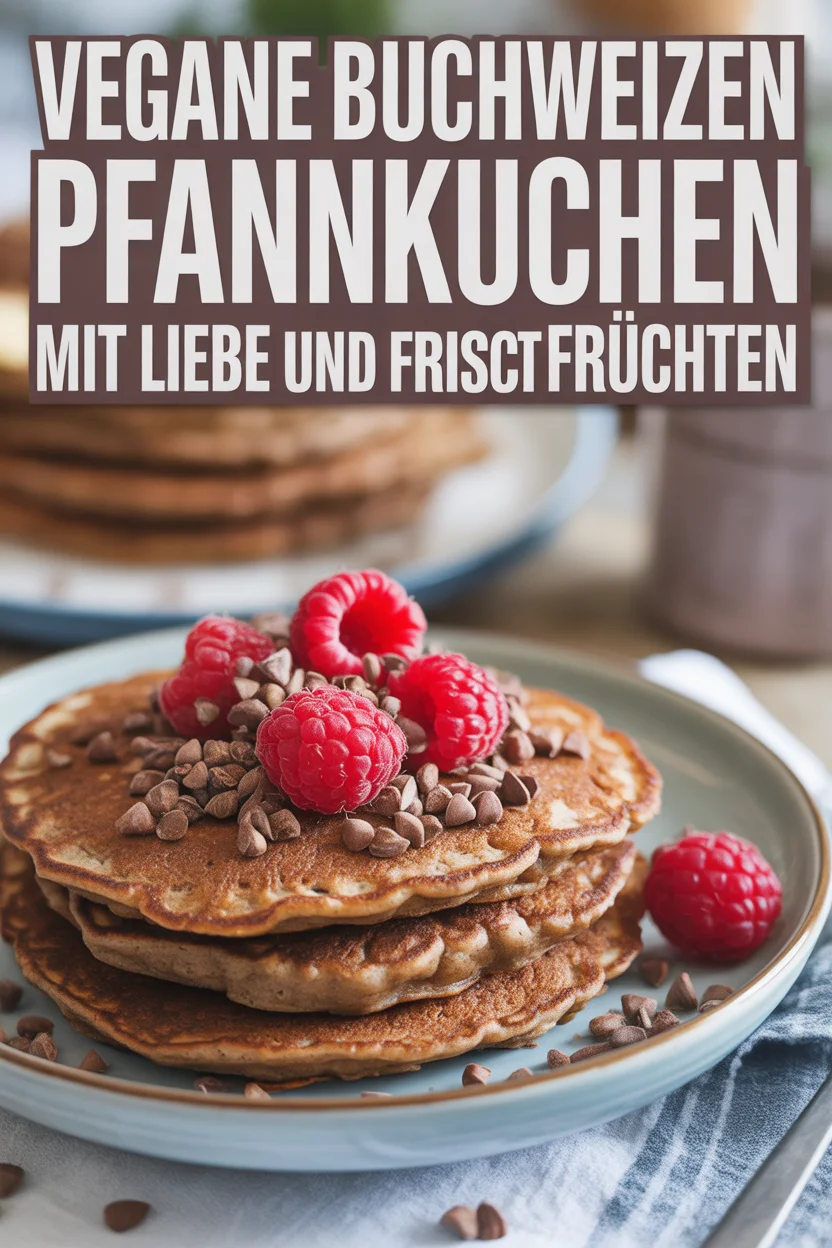 buchweizen pfannkuchen vegan