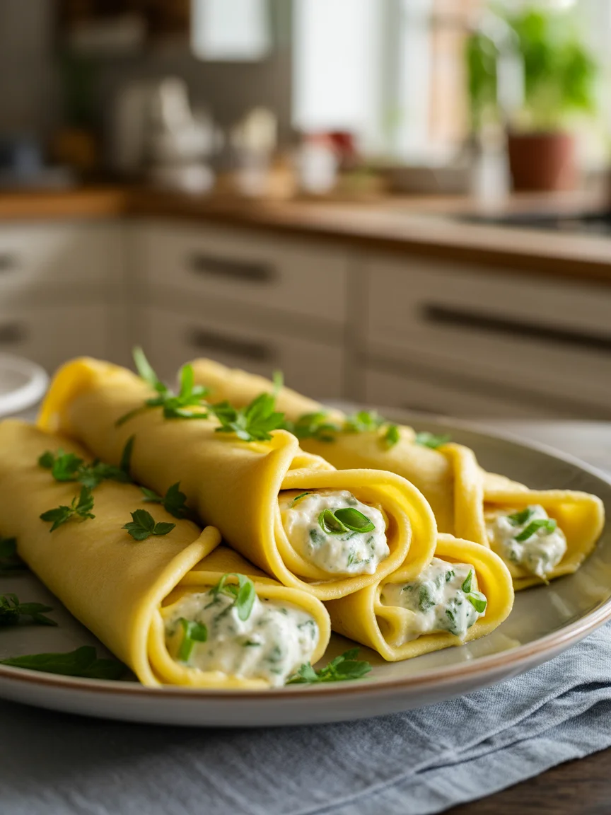 Herzhafte vegane Pfannkuchen mit buntem Gemüse | Kochen leicht gemacht