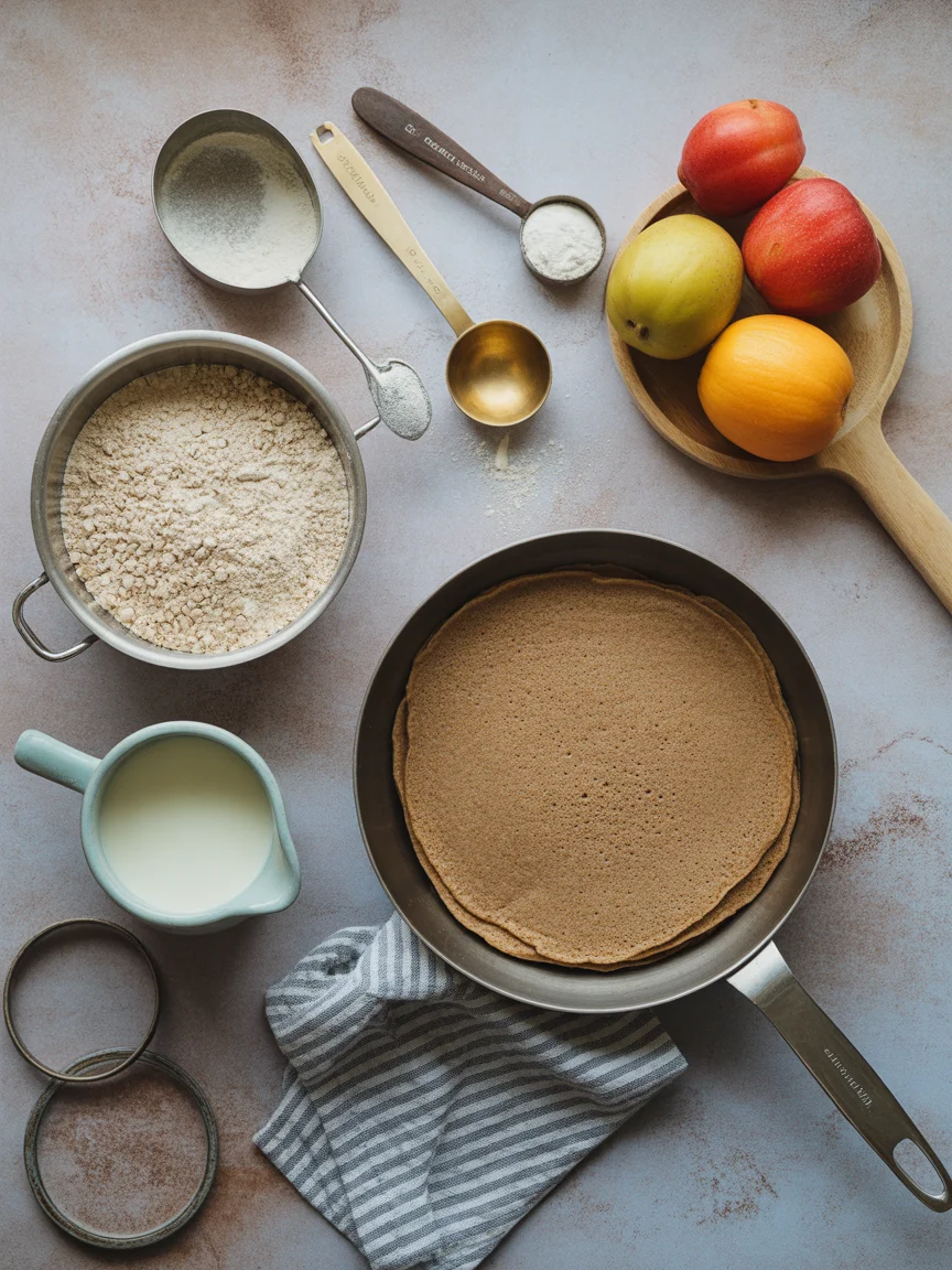buchweizen pfannkuchen vegan