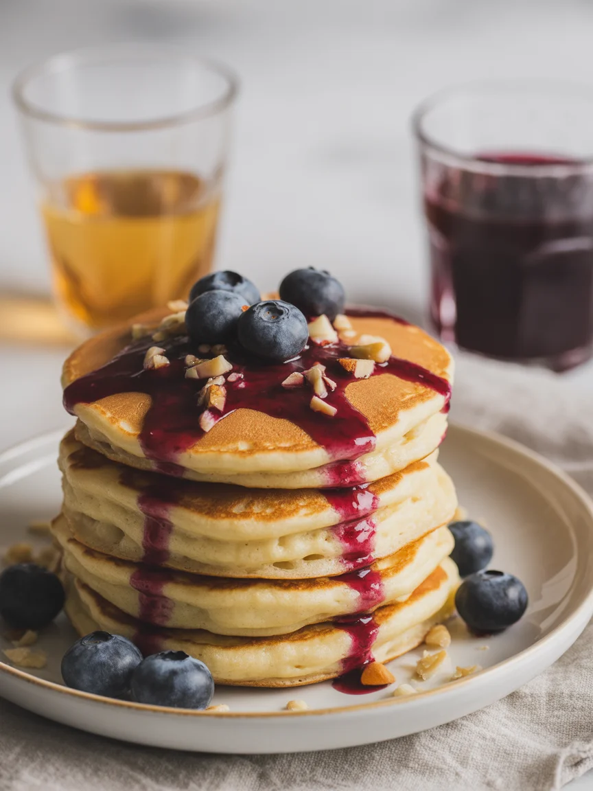 Vegane Pfannkuchen mit Banane – Lecker und super einfach!