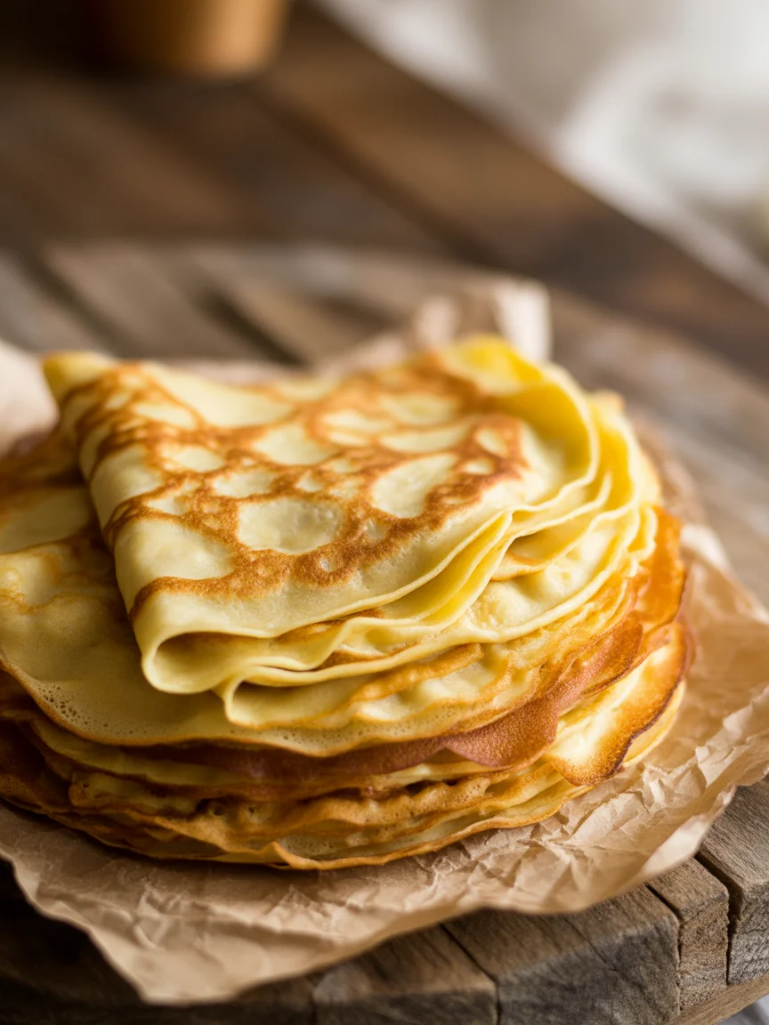 Leckere Pfannkuchen vegan ohne Mineralwasser – ganz einfach!