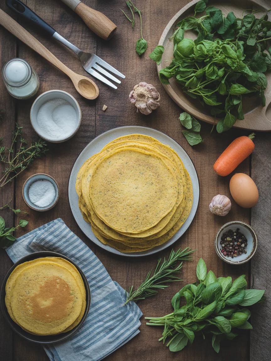 pfannkuchen herzhaft vegan