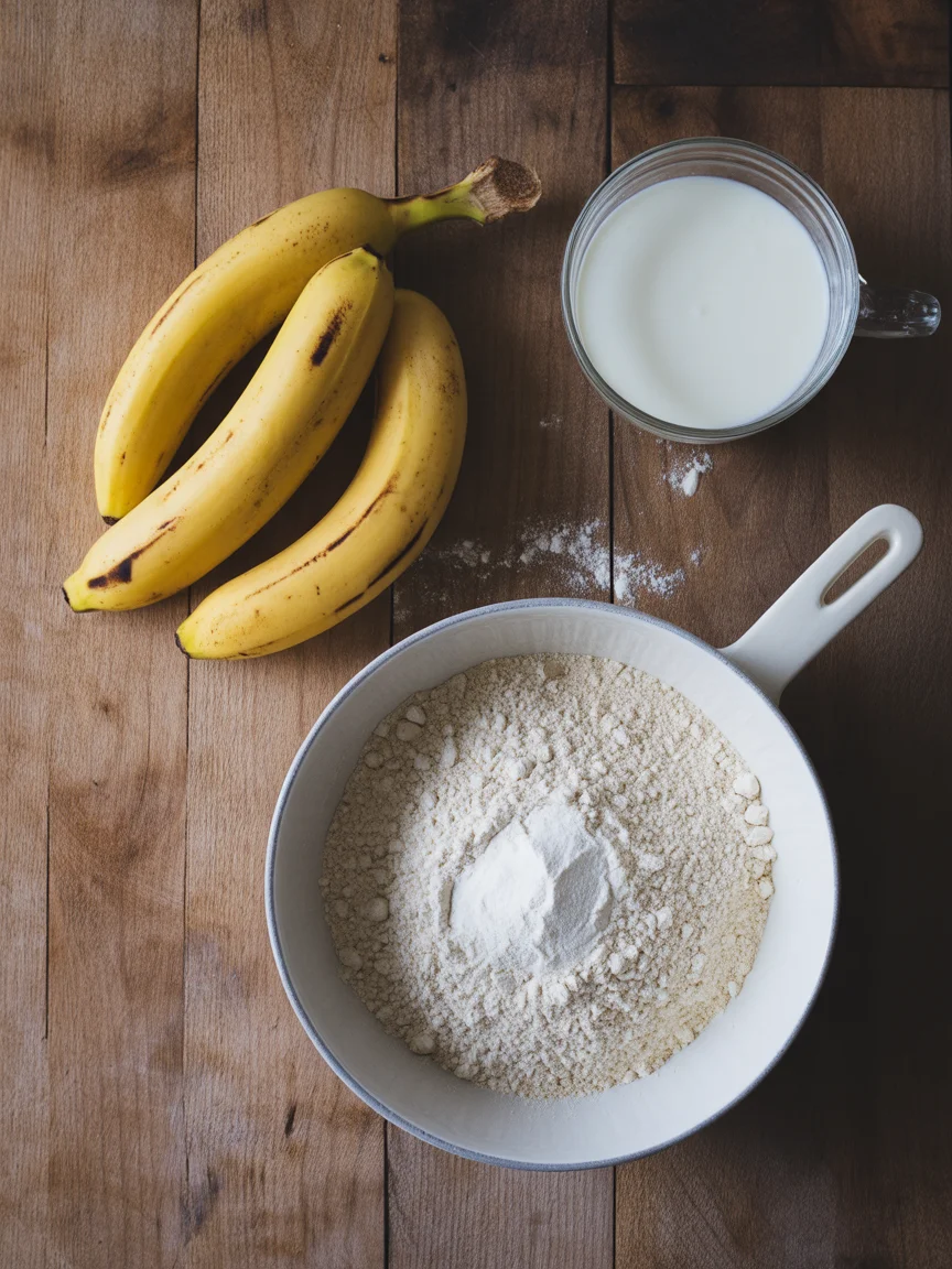 Vegane Pfannkuchen mit Banane – Lecker und super einfach!