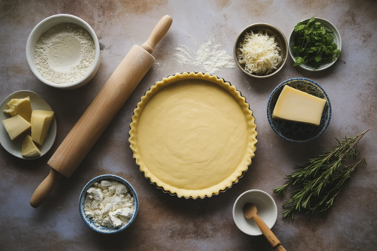 Tarte au maroilles ch'ti