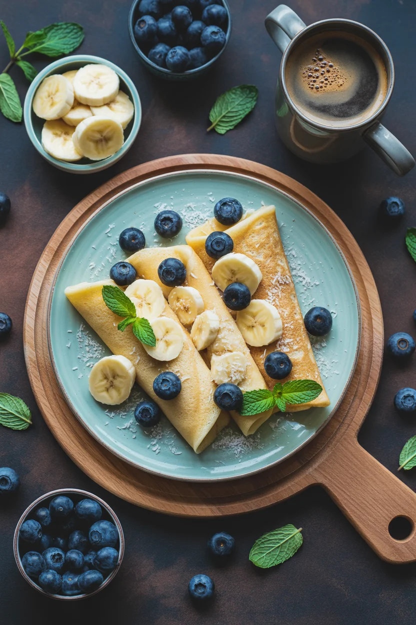 Fluffige glutenfreie vegane Pfannkuchen – einfach und lecker!