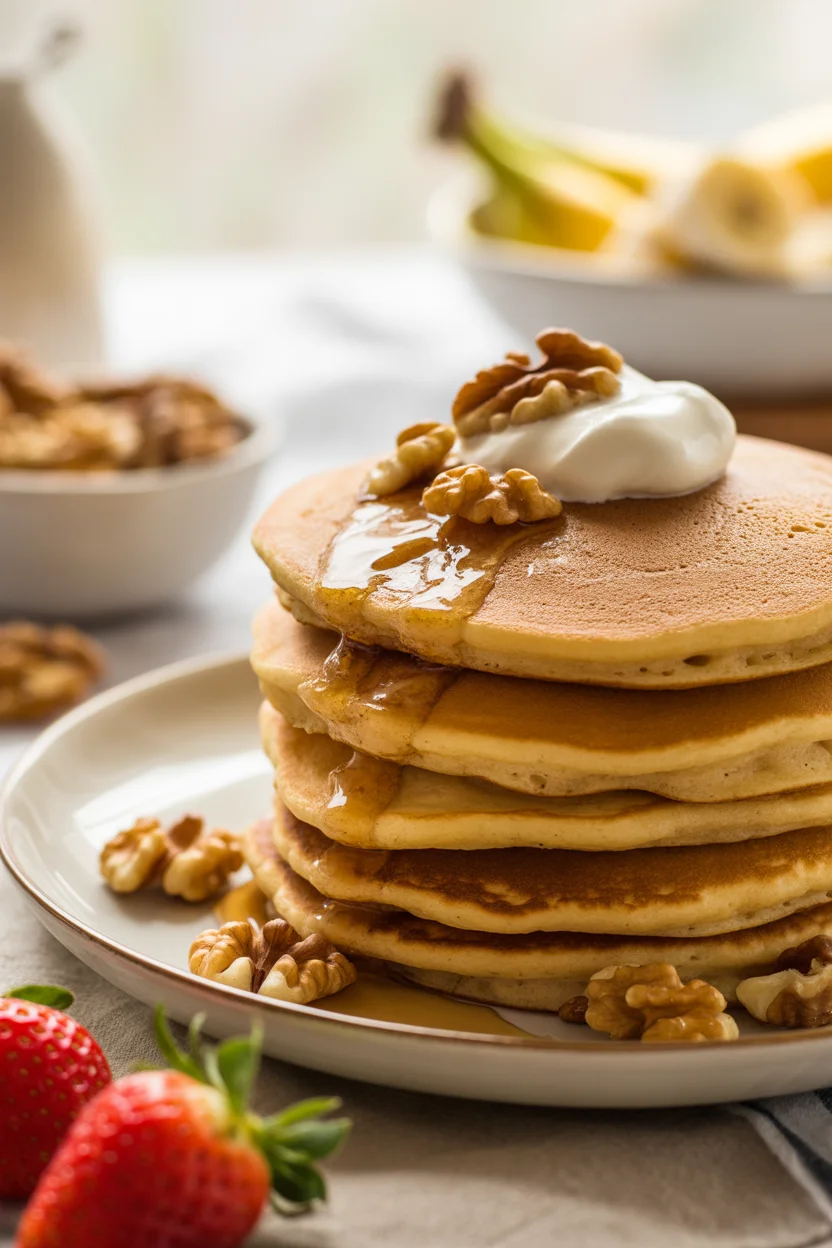 Leckere Haferflocken-Pfannkuchen vegan – schnell und fluffig!