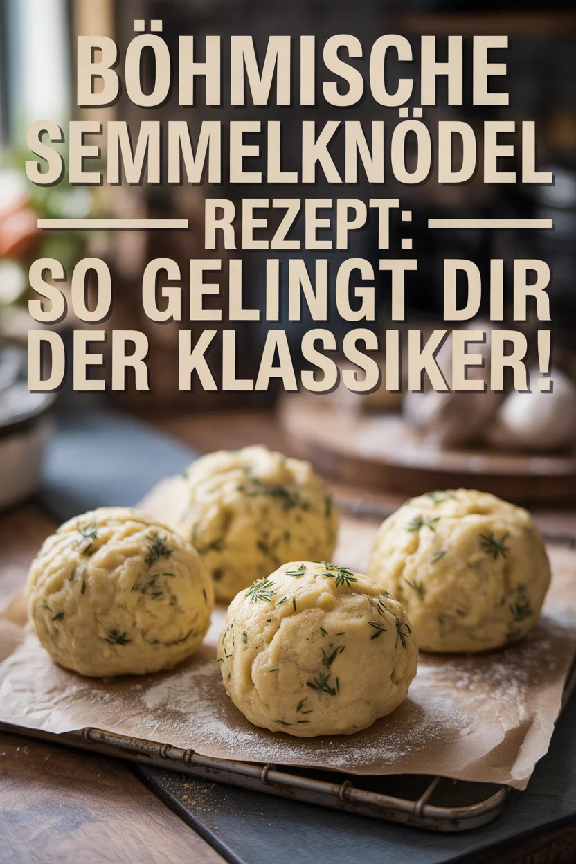 Böhmische Semmelknödel Rezept: So gelingt dir der Klassiker!