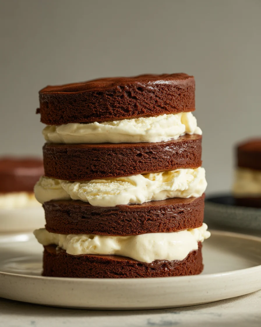 2-Ingredient Ice Cream Sandwiches
