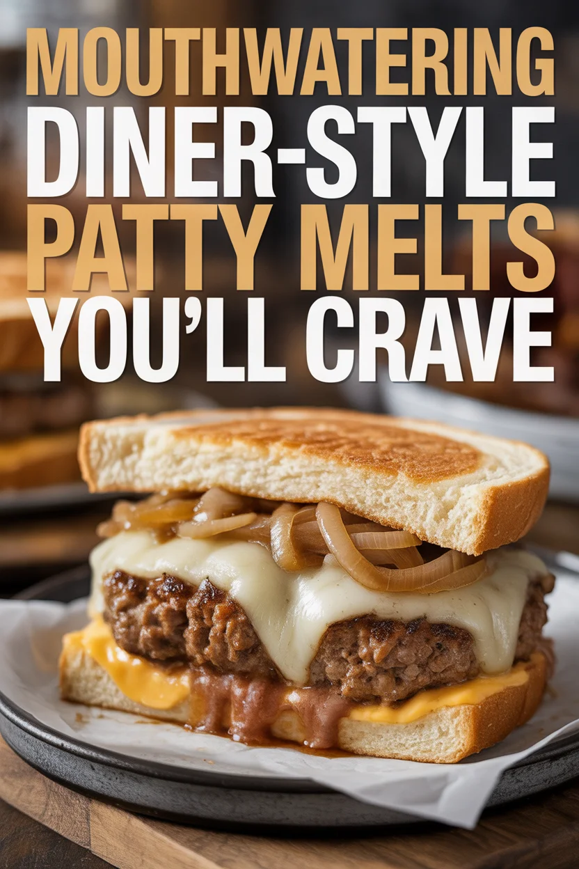 Mouthwatering Diner-Style Patty Melts You’ll Crave