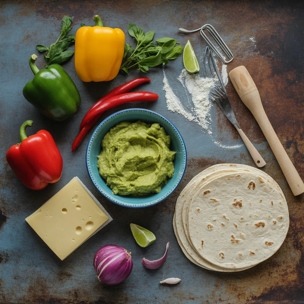Quesadillas Végétariennes