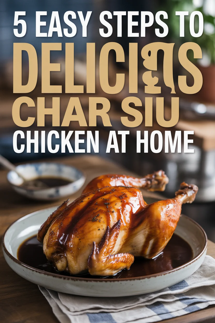 5 Easy Steps to Delicious Char Siu Chicken at Home
