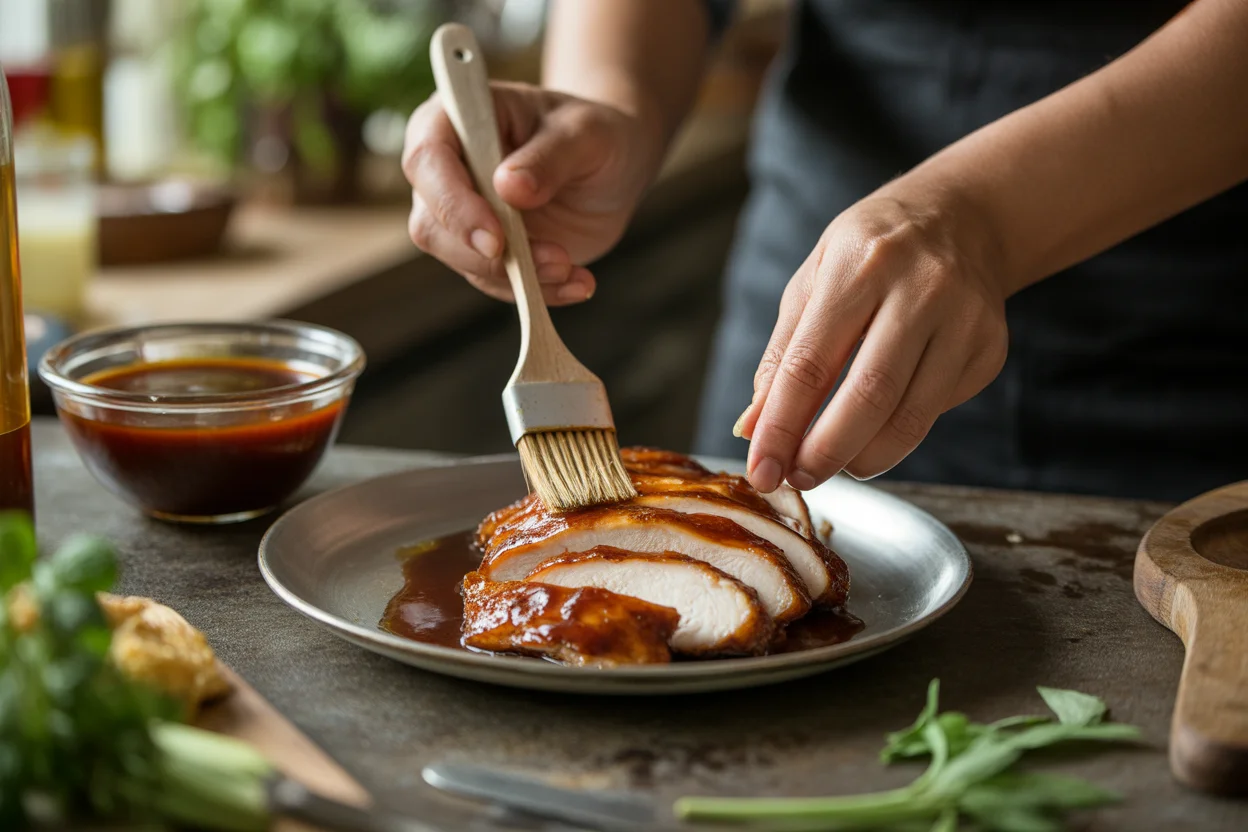 How to serve Char Siu Chicken?