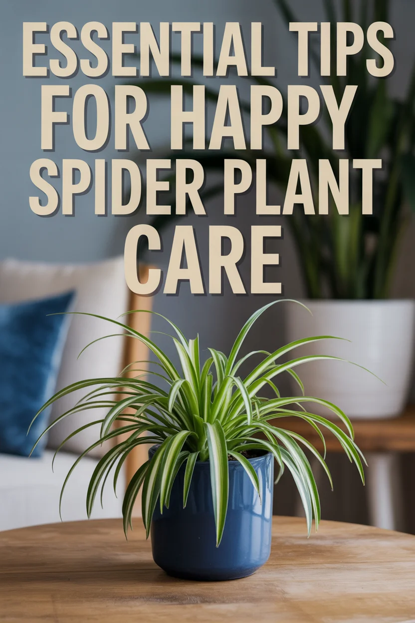 Essential Tips for Happy Spider Plant Care