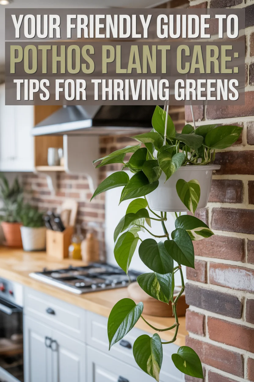 Your Friendly Guide to Pothos Plant Care: Tips for Thriving Greens