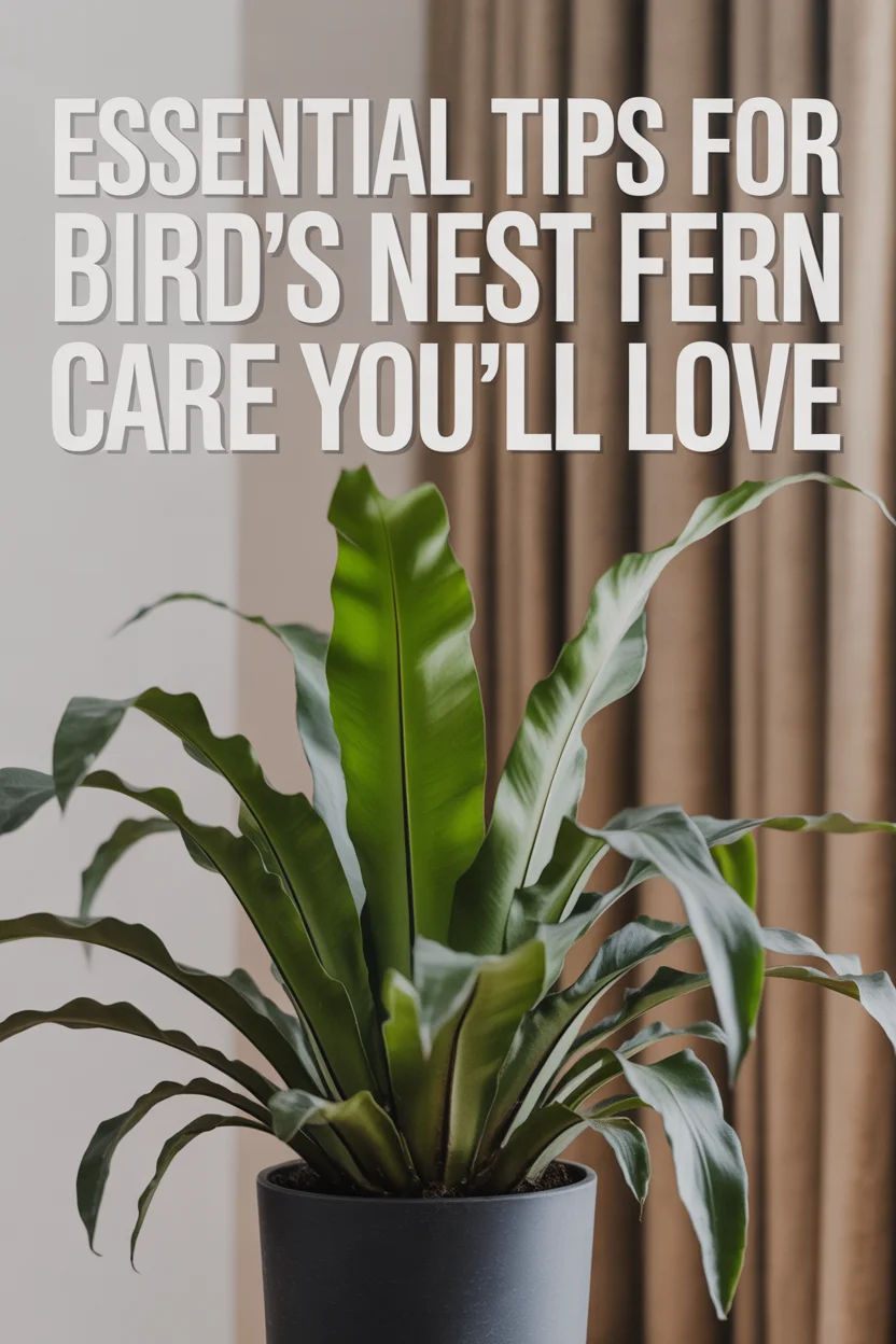 Essential Tips for Bird's Nest Fern Care You’ll Love