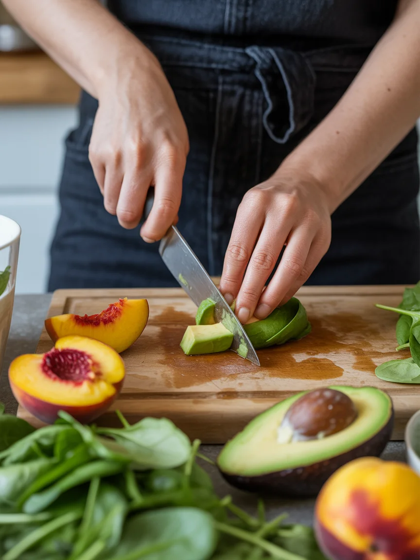 Fresh Peach Salad Recipes You&rsquo;ll Love (Sweet & Savory)