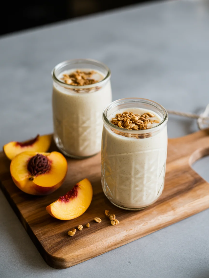 Peach Smoothie Recipes (Healthy, Creamy & Refreshing)