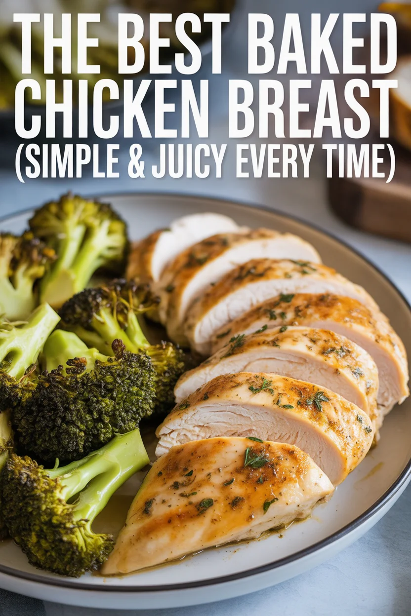 The Best Baked Chicken Breast (Simple & Juicy Every Time)