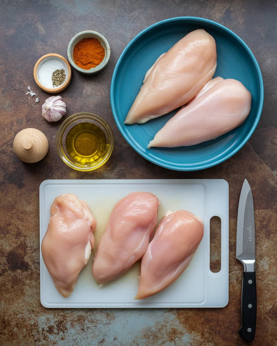 Crispy Air Fryer Chicken Breast (Healthy & Quick)