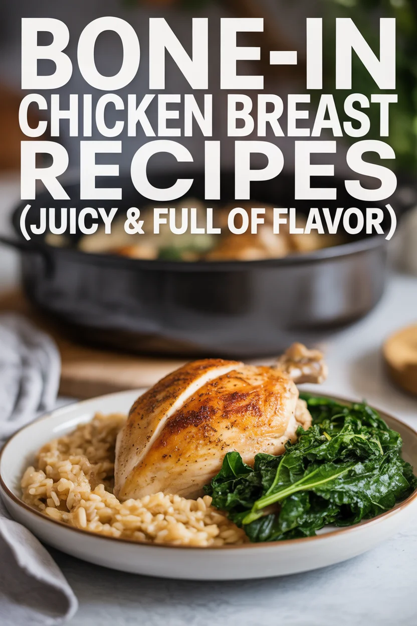 Bone-In Chicken Breast Recipes (Juicy & Full of Flavor)