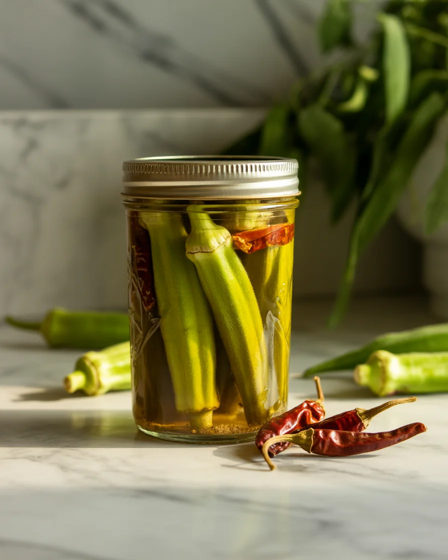 pickled okra recipe