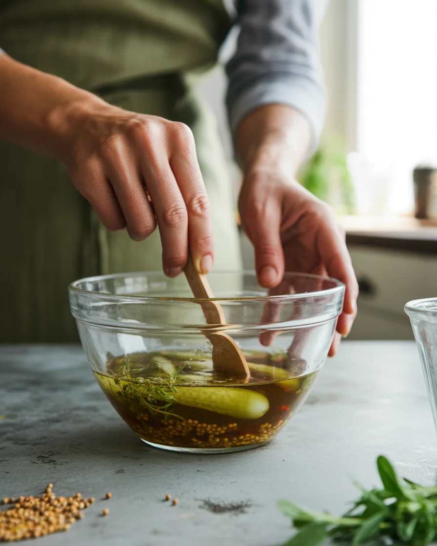 Quick Refrigerator Pickles (Ready in 1 Hour!)