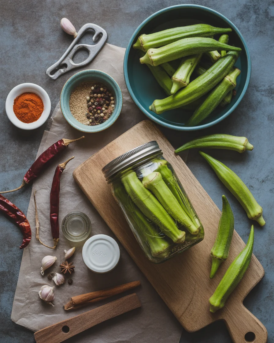 pickled okra recipe
