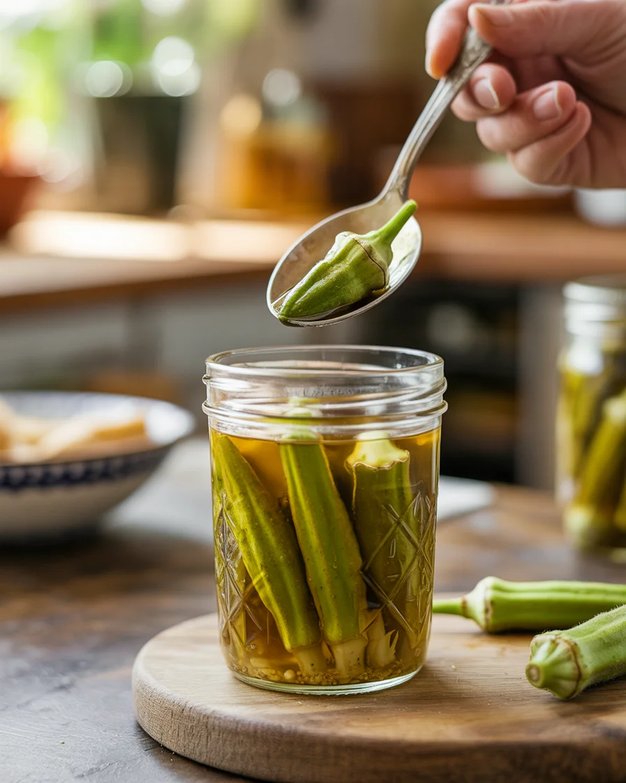 pickled okra recipe