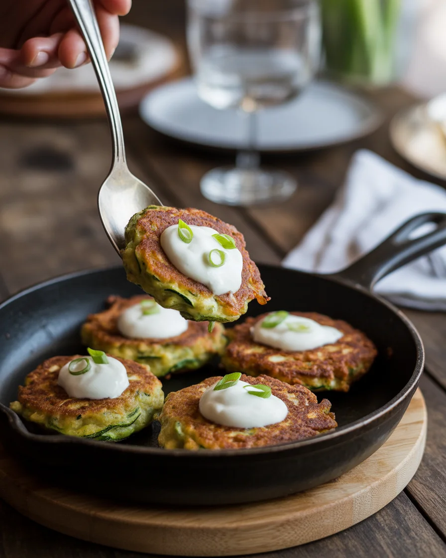 zucchini fritters