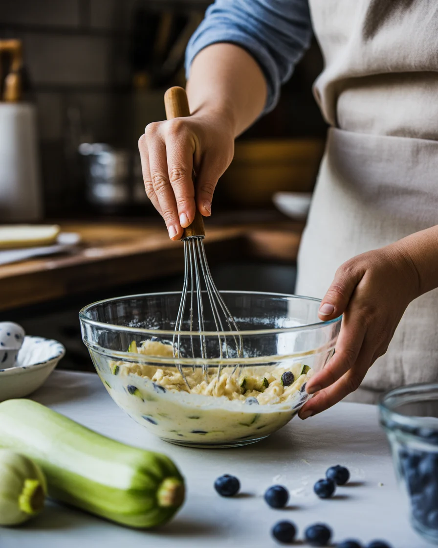 blueberry zucchini bread