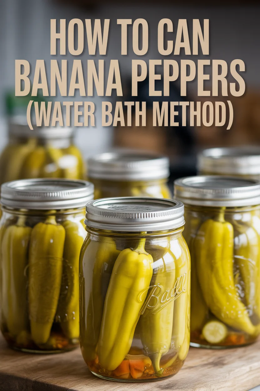 canning banana peppers