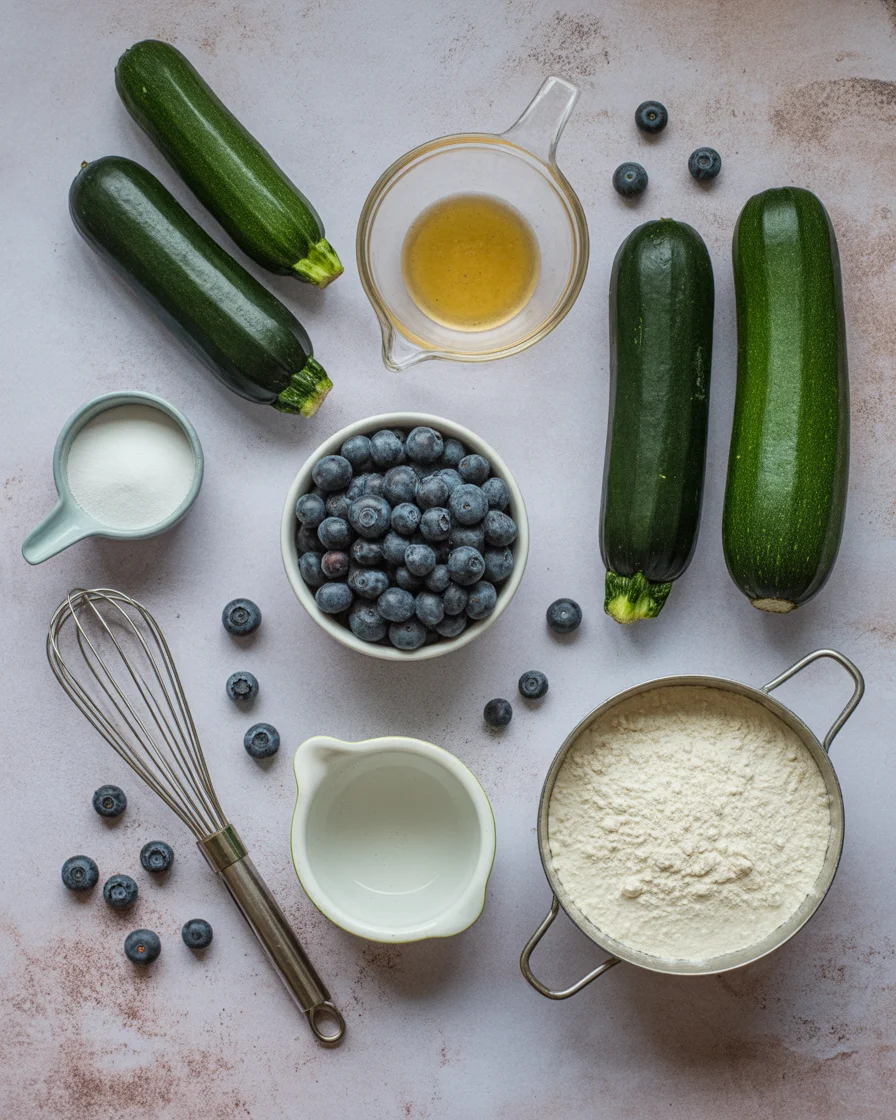 blueberry zucchini bread