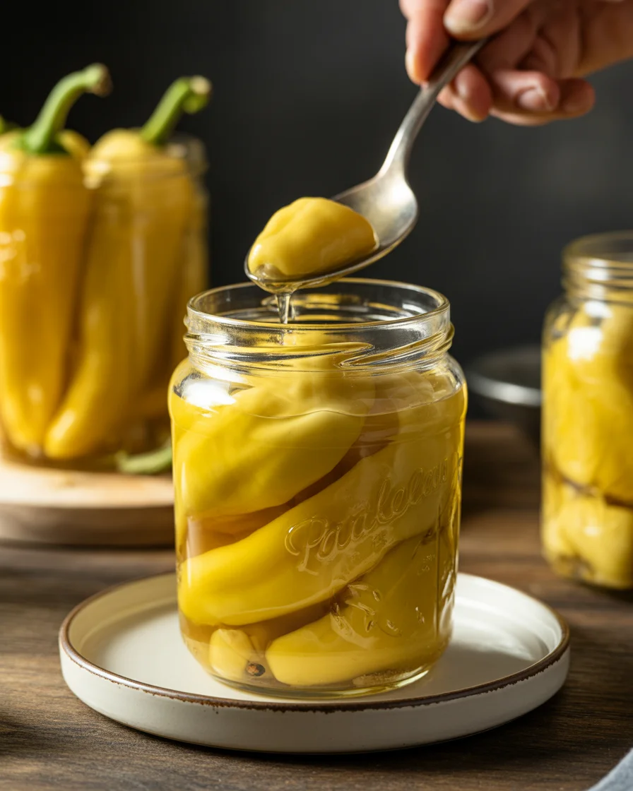 Quick Pickled Banana Peppers (Easy & Tangy!)