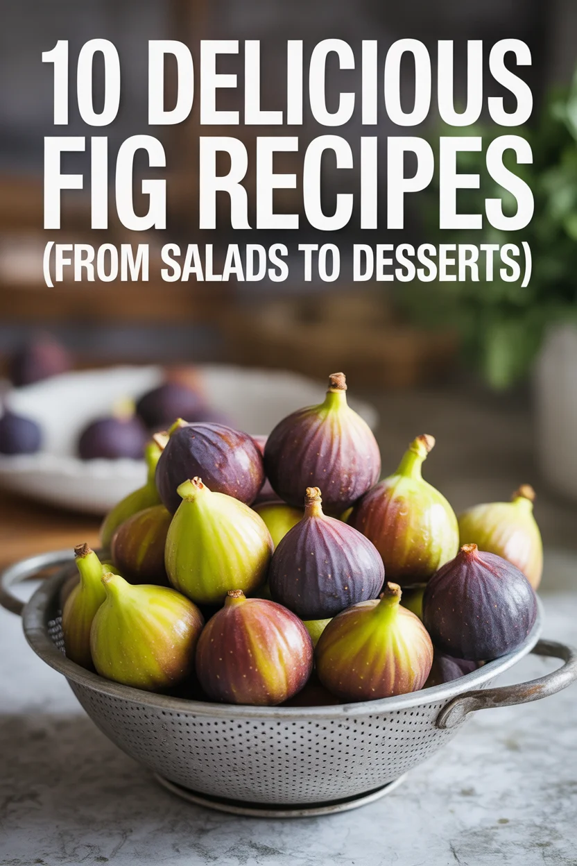 10 Delicious Fig Recipes (From Salads to Desserts)