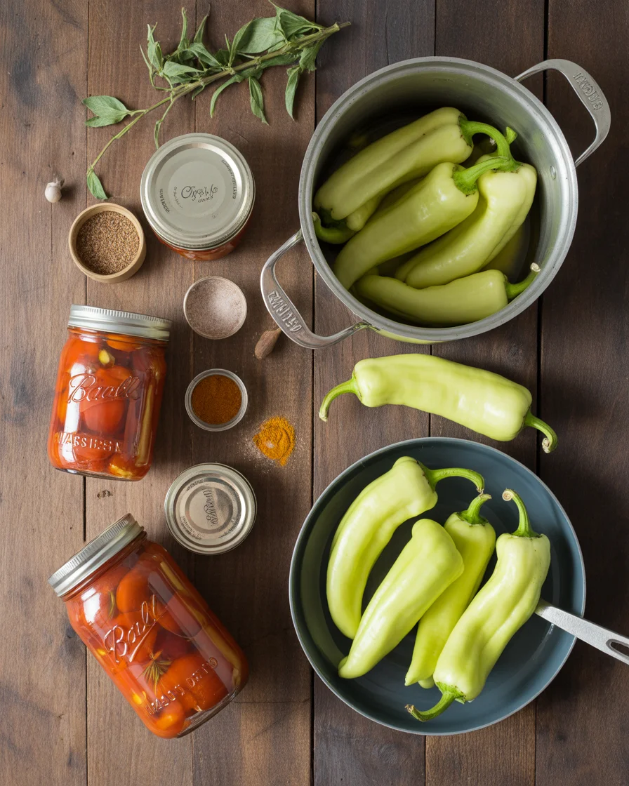 canning banana peppers