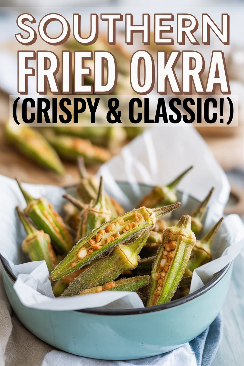 fried okra recipe