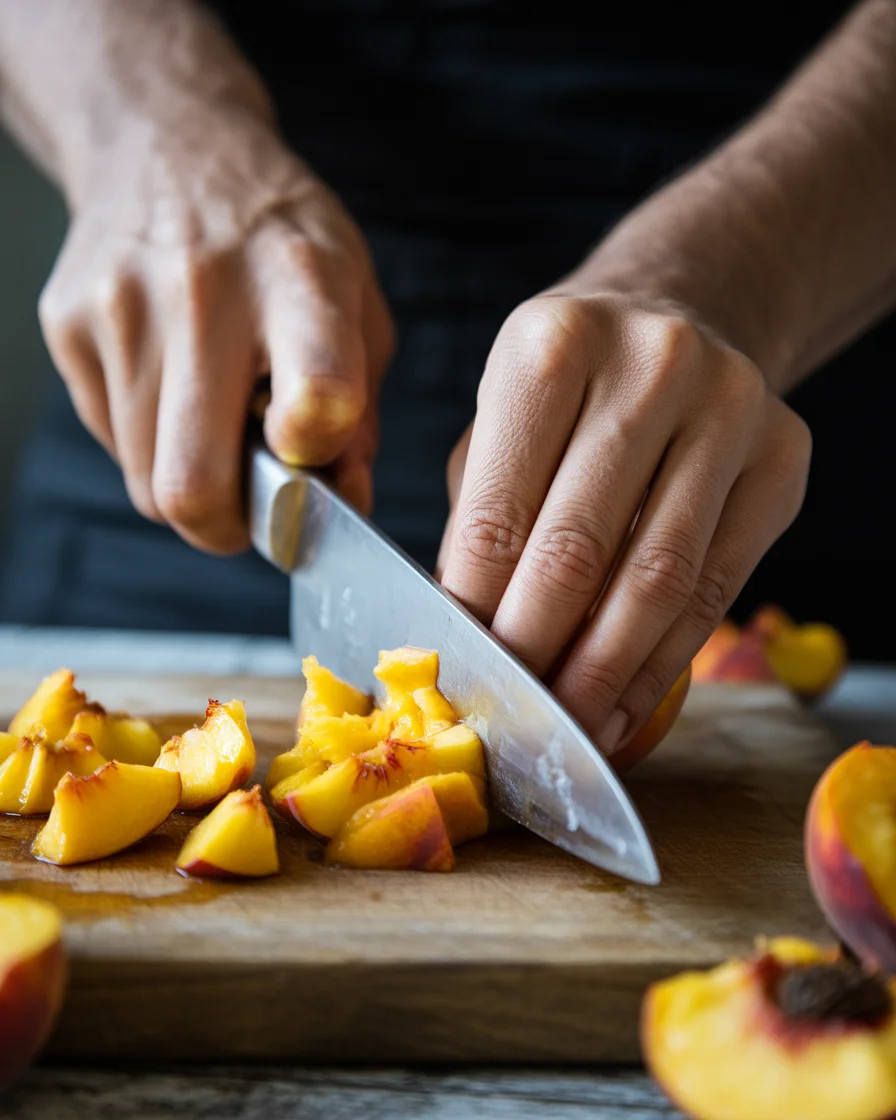 how to freeze peaches