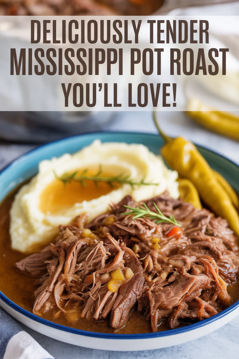 Deliciously Tender Mississippi Pot Roast You’ll Love!