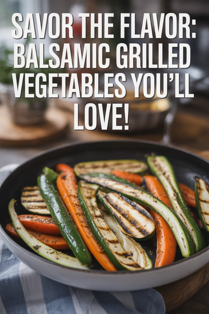 Balsamic Grilled Vegetables