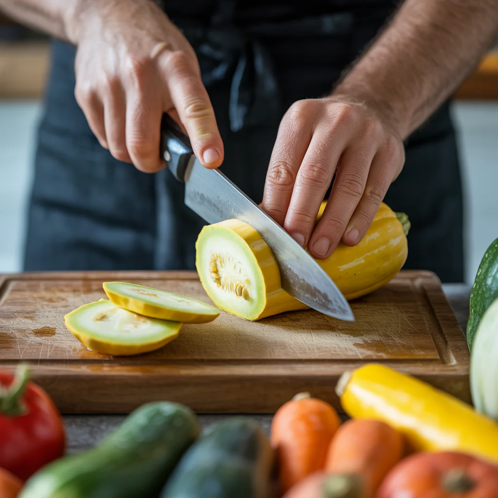 Sweet Yellow Squash Pickles