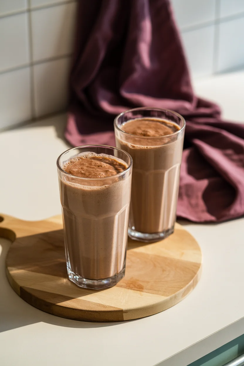 Ninja Slushi Chocolate Milkshake