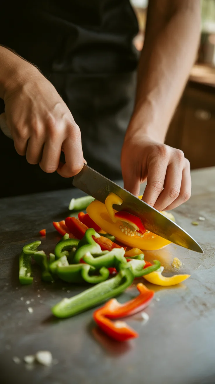 Air Fryer Chicken Sausage and Veggies