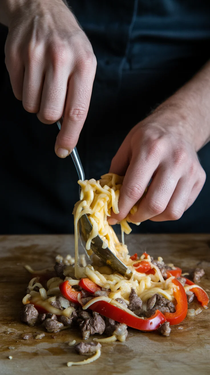 Cheesy Low Carb Philly Cheesesteak Casserole Recipe