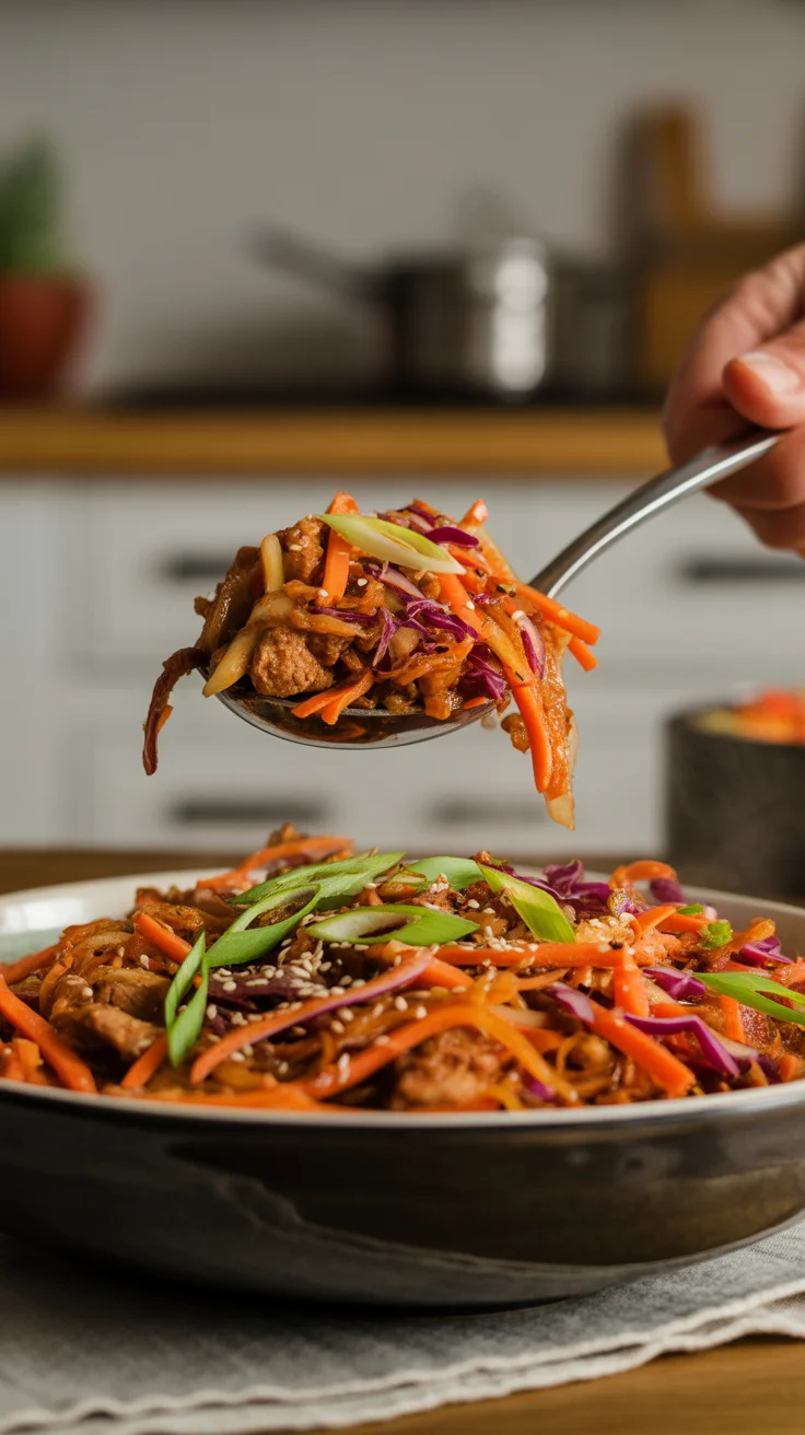 Easy High Protein Egg Roll in a Bowl Recipe