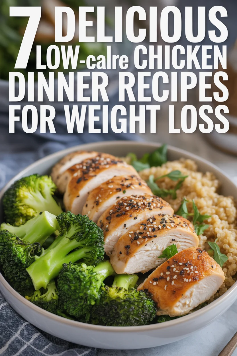 low-calorie chicken dinner weight loss