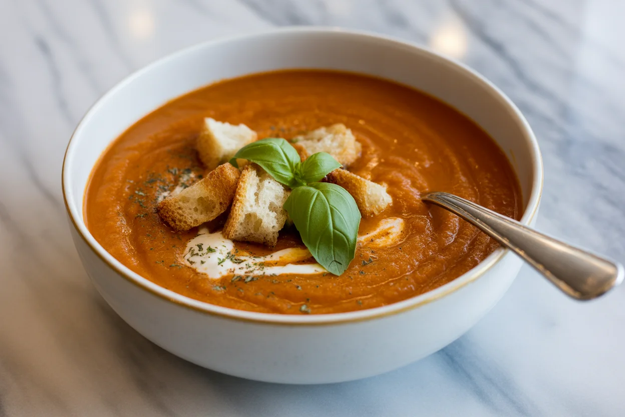 Creamy Tomato Basil Soup