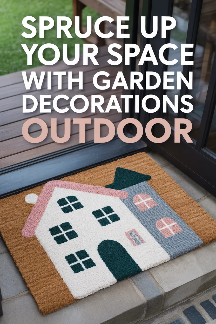 Spruce Up Your Space with Garden Decorations Outdoor