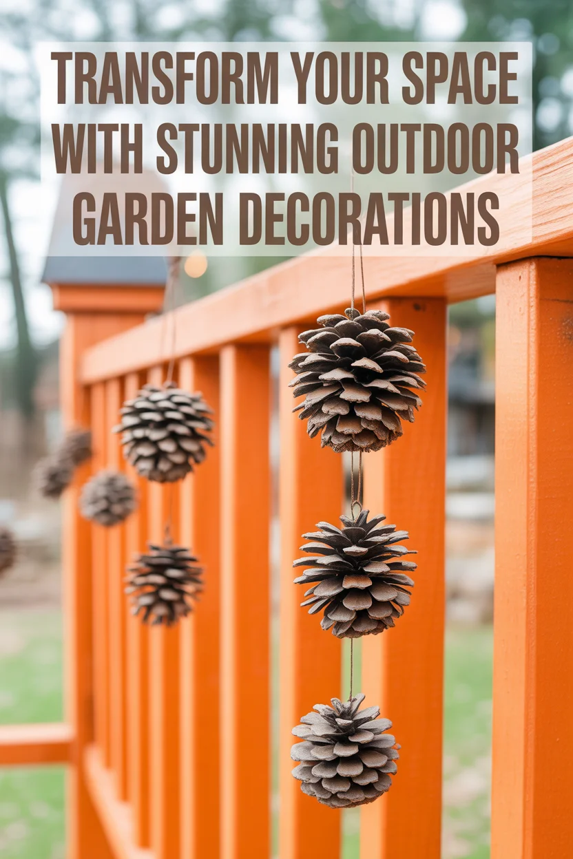 outdoor garden decorations