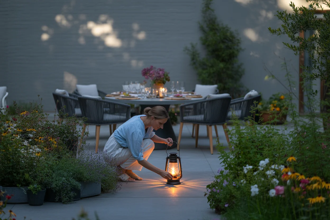 beautiful outdoor garden decor